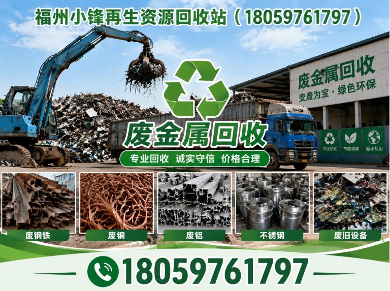 闽侯县废金属回收展示图